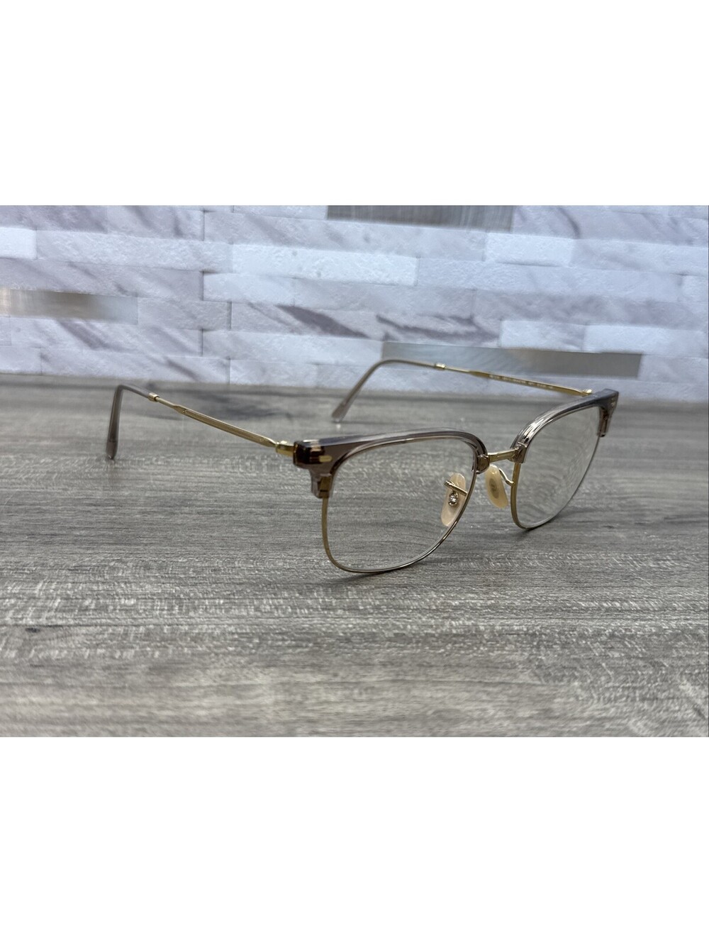 Ray Ban RB7216 New Clubmaster Eyeglasses Frames 8471 Gold 51[]20-145